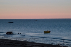 Retour de pêche à Blainville sur Mer